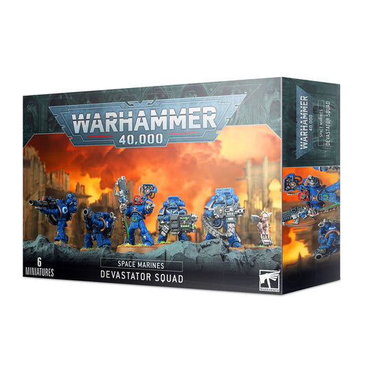 Warhammer 40000: SPACE MARINES DEVASTATOR SQUAD - GamesLand Canada