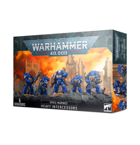 Warhammer 40000: SPACE MARINES HEAVY INTERCESSORS - GamesLand Canada