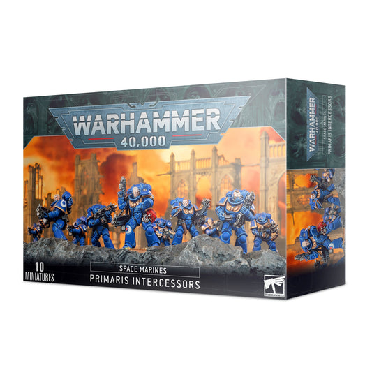 Warhammer 40000: SPACE MARINES INTERCESSOR SQUAD - GamesLand Canada