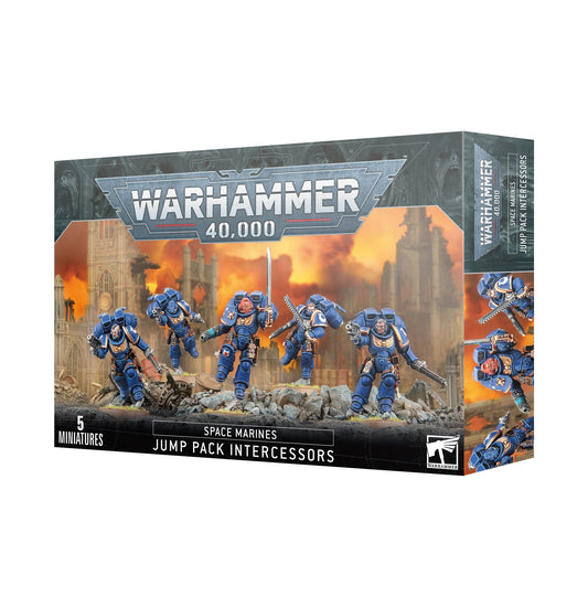 Warhammer 40000: SPACE MARINES JUMP PACK INTERCESSORS - GamesLand Canada