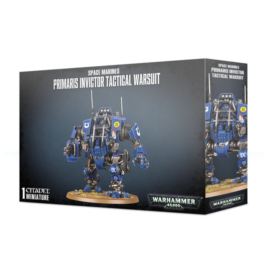 Warhammer 40000: SPACE MARINES PRIMARIS INVICTOR TACTICAL WARSUIT - GamesLand Canada