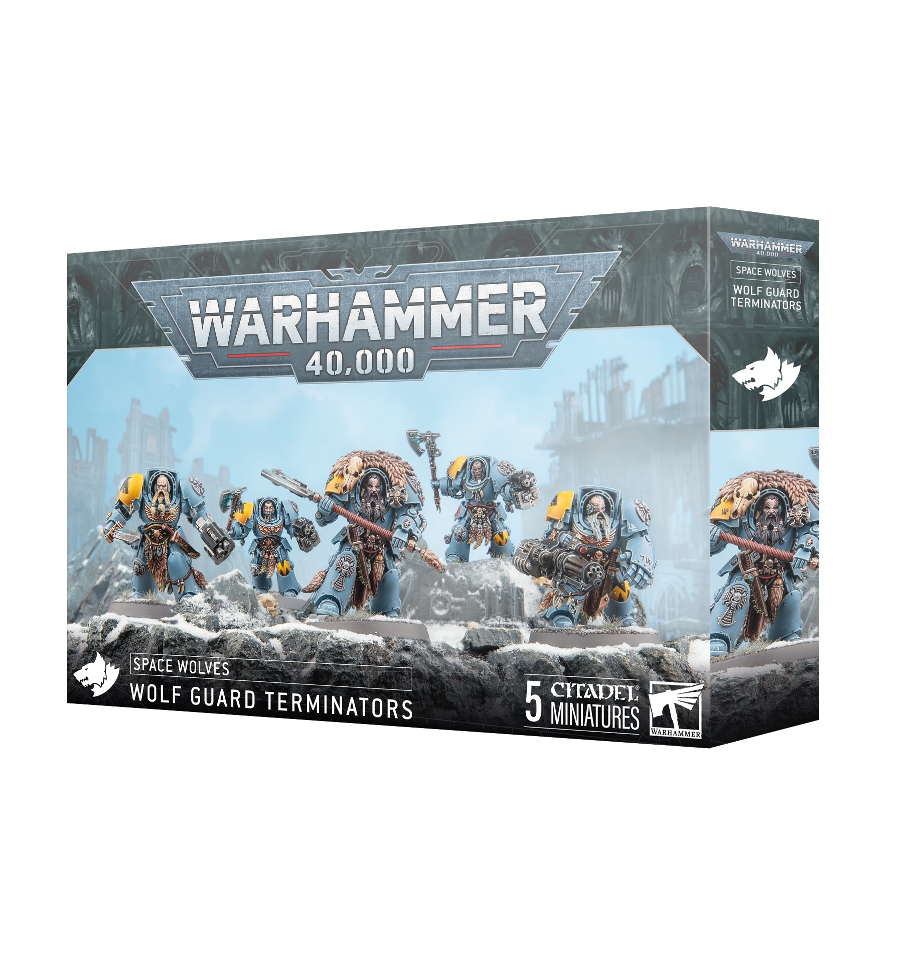 Warhammer 40,000: SPACE WOLVES: WOLF GUARD TERMINATORS - GamesLand Canada