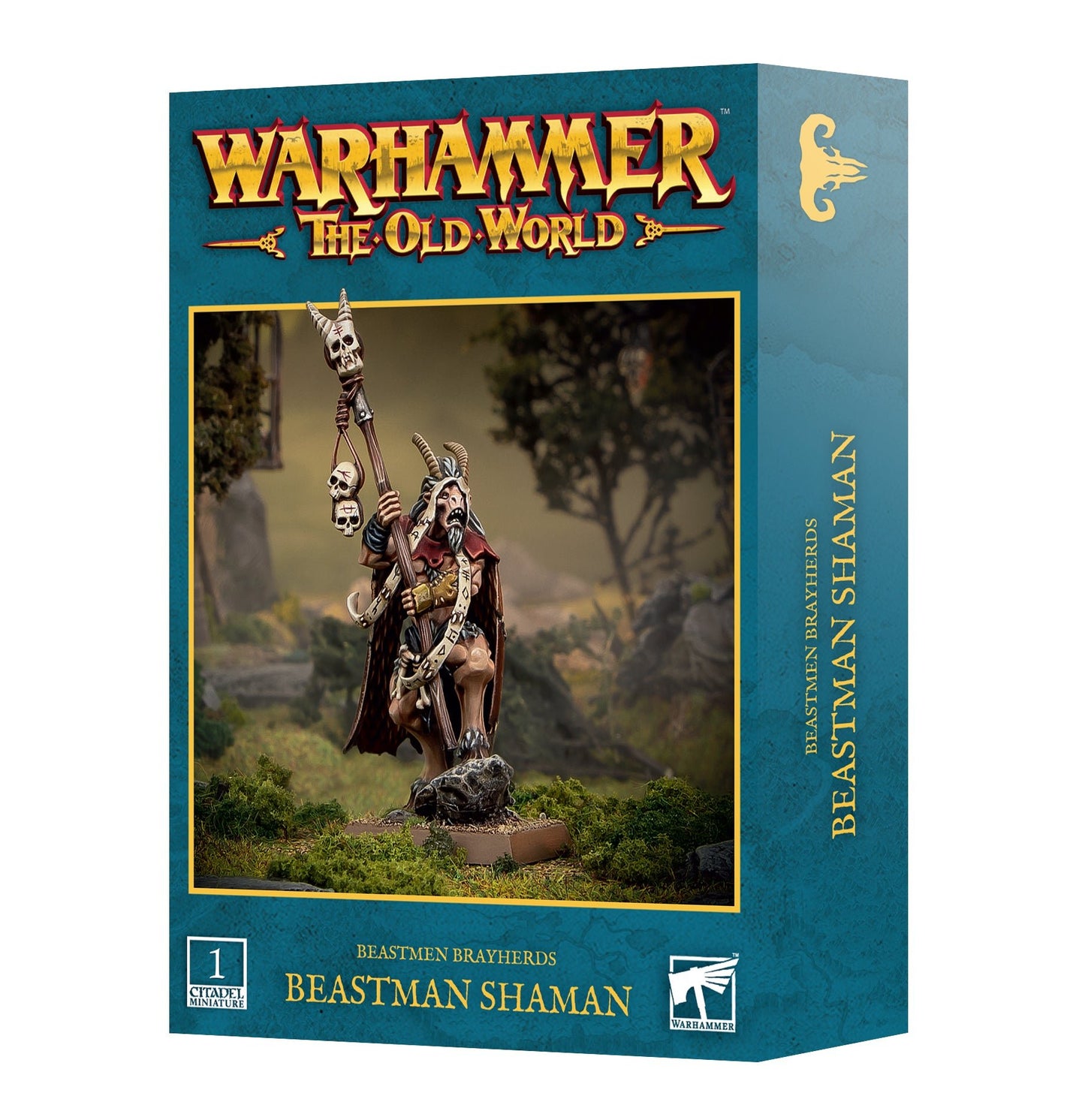 Warhammer: BEASTMEN BRAYHERDS: BEASTMAN SHAMAN - GamesLand Canada