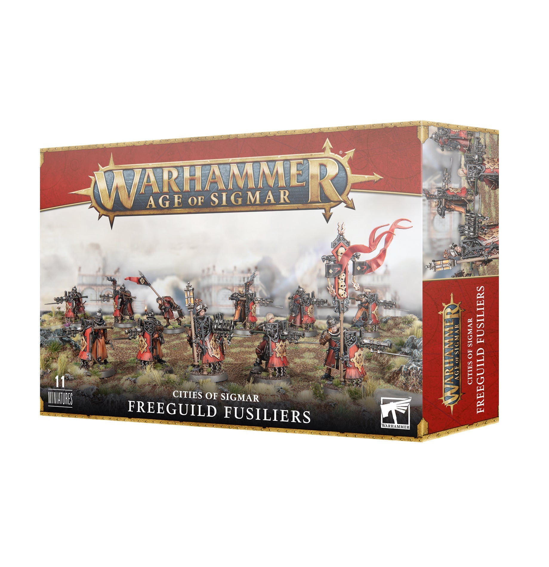 Warhammer: CITIES OF SIGMAR: FREEGUILD FUSILIERS - GamesLand Canada