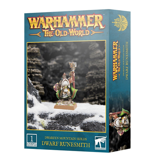 Warhammer: DWARFEN MOUNTAIN HOLDS: DWARF RUNESMITH - GamesLand Canada