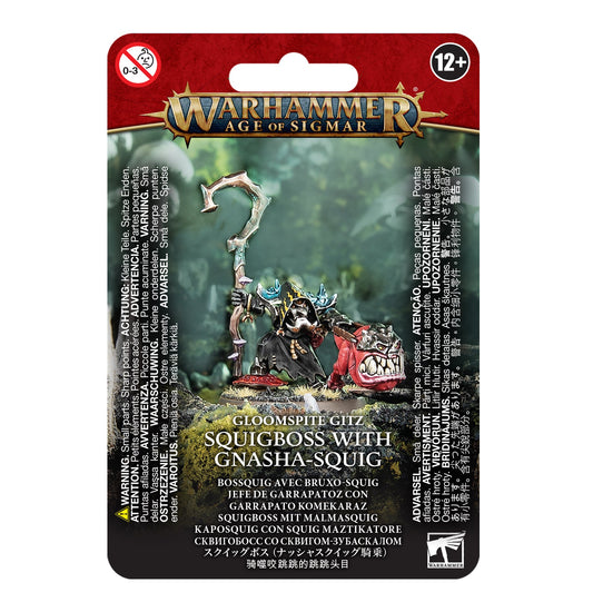 Warhammer: G/GITZ: SQUIGBOSS WITH GNASHA - SQUIG - GamesLand Canada