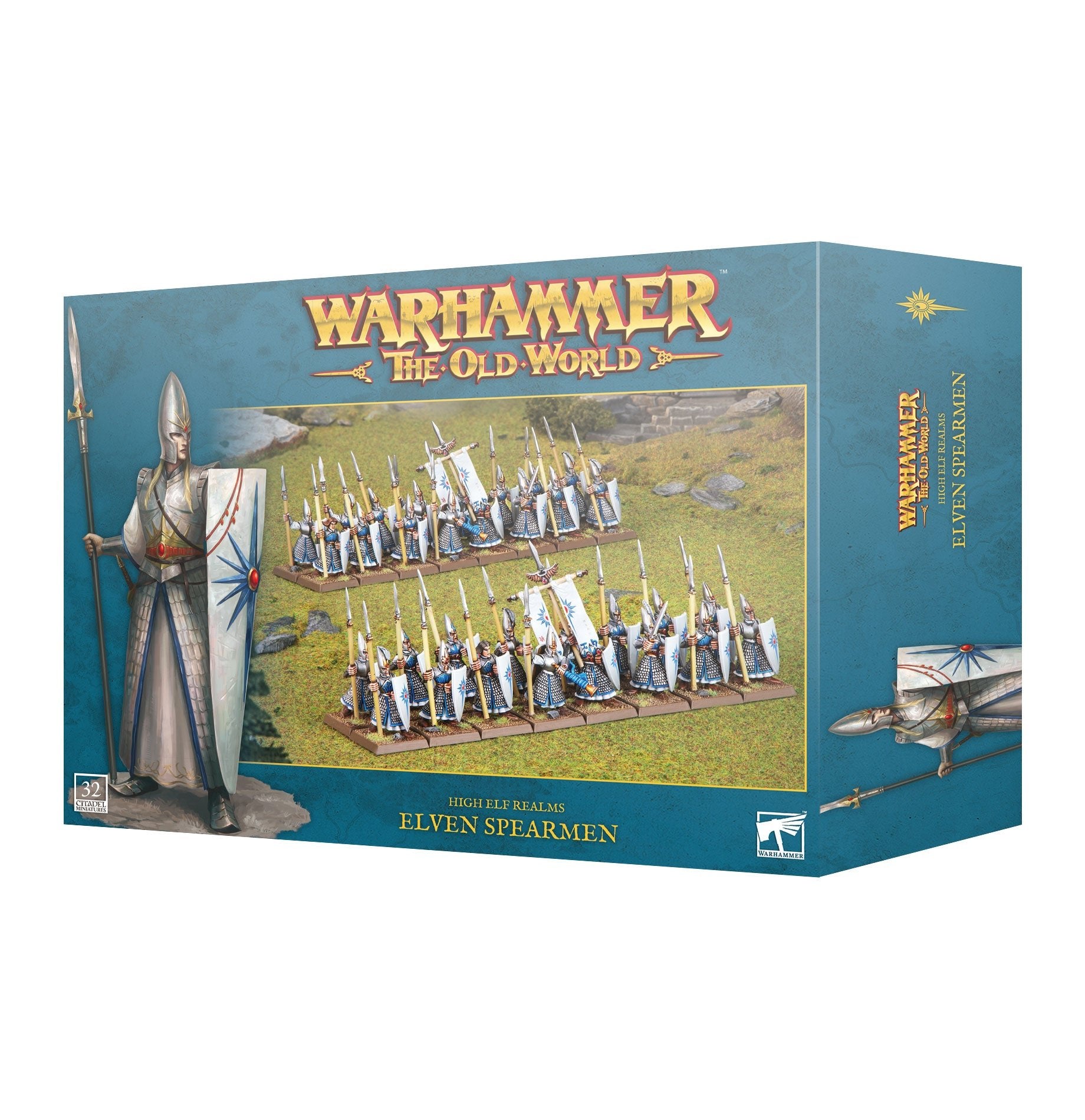 Warhammer: HIGH ELF REALMS: ELVEN SPEARMEN - GamesLand Canada