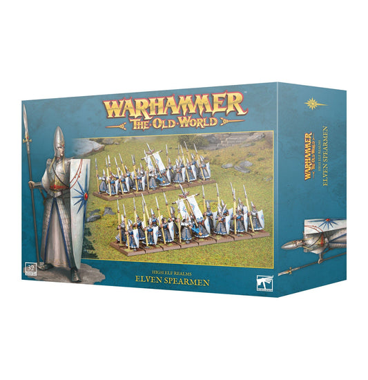 Warhammer: HIGH ELF REALMS: ELVEN SPEARMEN - GamesLand Canada