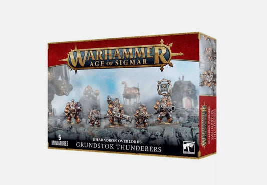 Warhammer: KHARADRON OVERLORDS GRUNDSTOK THUNDERERS - GamesLand Canada