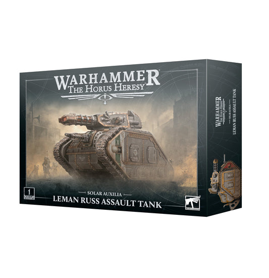 Warhammer: SOLAR AUXILIA LEMAN RUSS ASSAULT TANK - GamesLand Canada