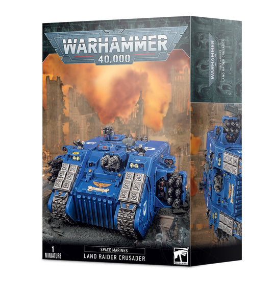 Warhammer: SPACE MARINES LAND RAIDER CRUSADER - GamesLand Canada