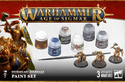 Warhammer: STORMCAST ETERNALS PAINT SET - GamesLand Canada