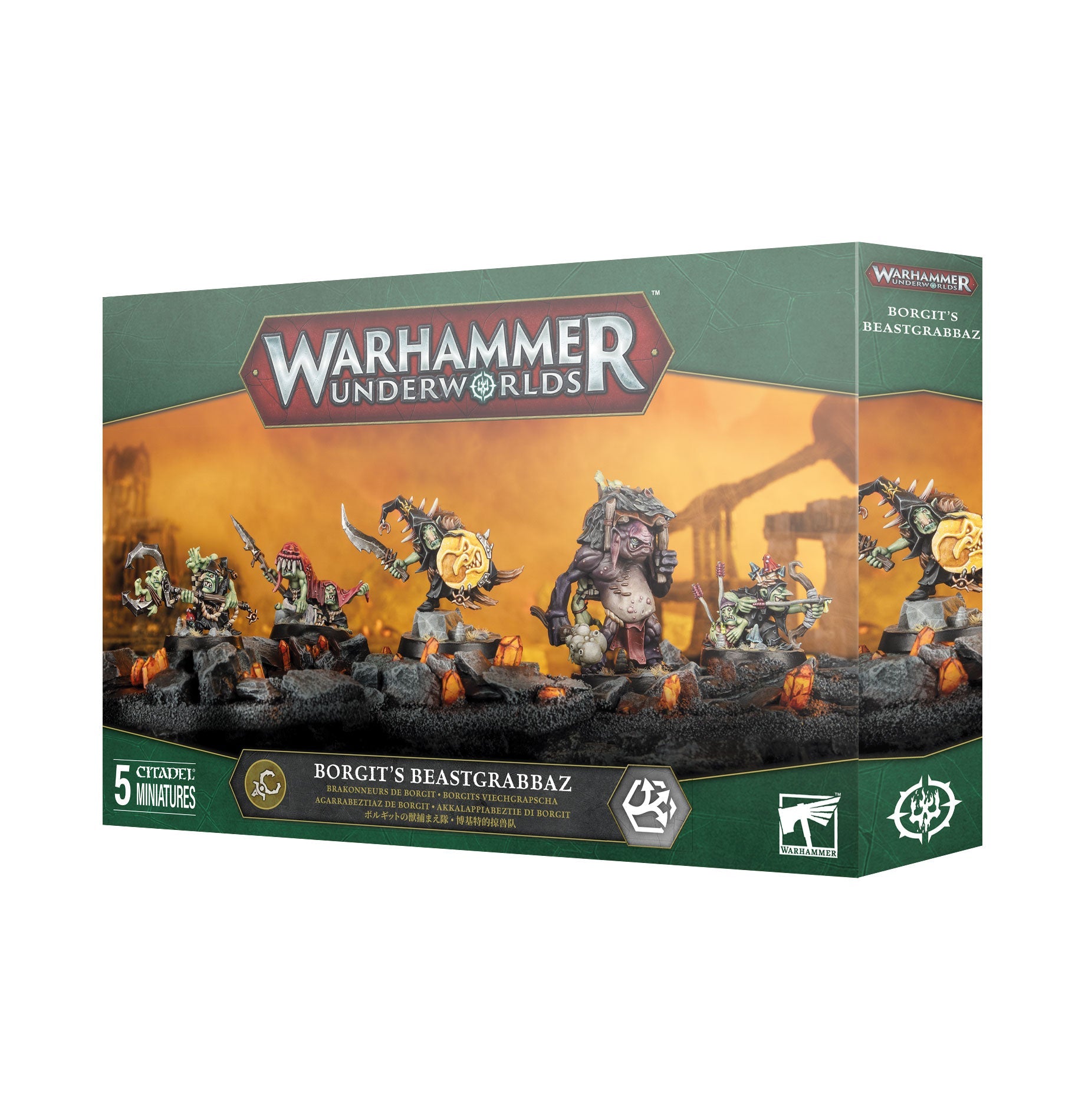 Warhammer: UNDERWORLDS: BORGIT'S BEASTGRABBAZ - GamesLand Canada