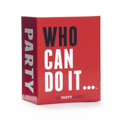 Who Can Do It... A Party Game