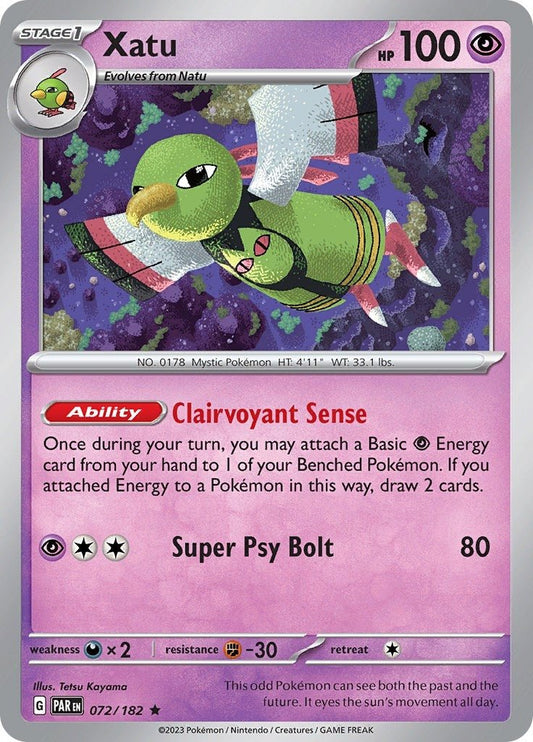 Xatu (072/182) (PAR) - GamesLand Canada