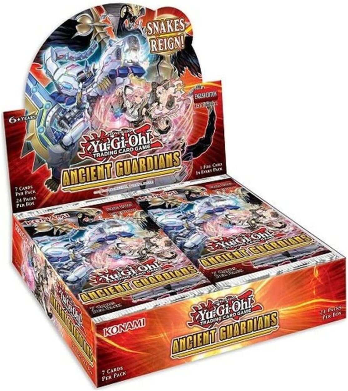 YGO Ancient Guardians 1st Edition Booster Pack - GamesLand Canada