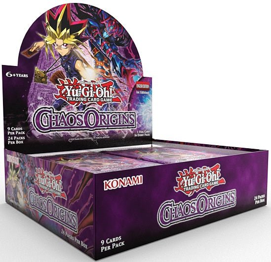 YGO CHAOS ORIGINS BOOSTER - GamesLand Canada