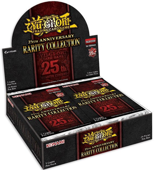 Yu - Gi - Oh - 25th Anniversary Rarity Collection Booster Box - 1st Edition - GamesLand Canada