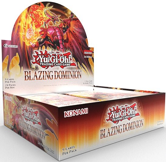 YU - GI - OH BLAZING DOMINION BOOSTER BOX - GamesLand Canada