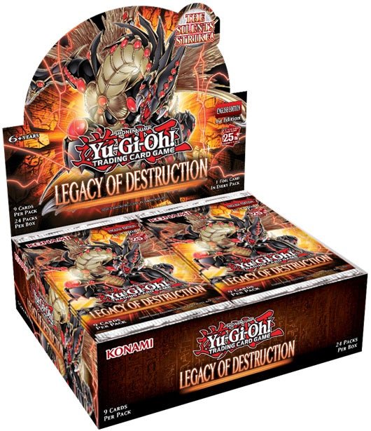 Yu - Gi - Oh LEGACY OF DESTRUCTION BOOSTER - GamesLand Canada