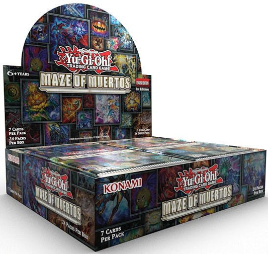 Yu - Gi - Oh MAZE OF MUERTOS BOOSTER BOX - GamesLand Canada