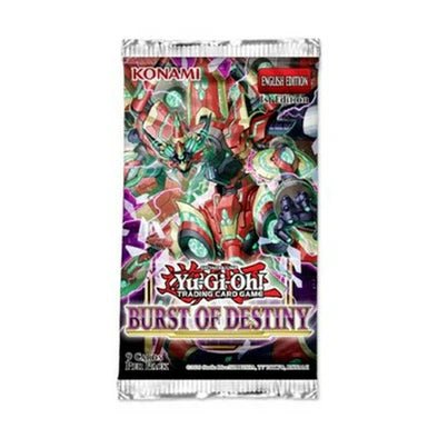 Yu - Gi - Oh! TCG: Burst of Destiny Booster Pack - 1st Edition - GamesLand Canada