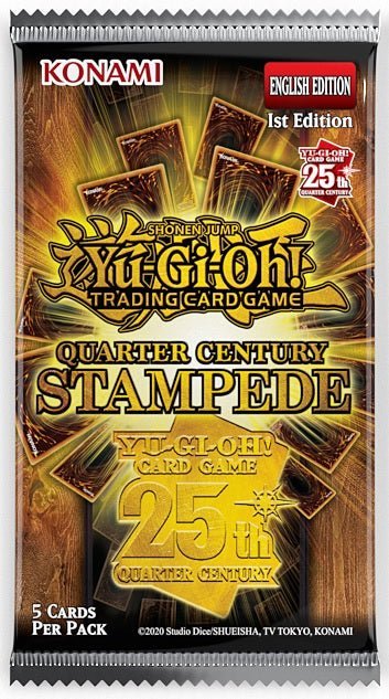 Yu - Gi - Oh! TCG: Quarter Century Stampede Booster Pack - GamesLand Canada