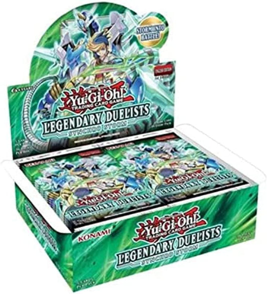 Yu - Gi - Oh Trading Cards Legendary Duelists Synchro Storm Booster Pack - GamesLand Canada
