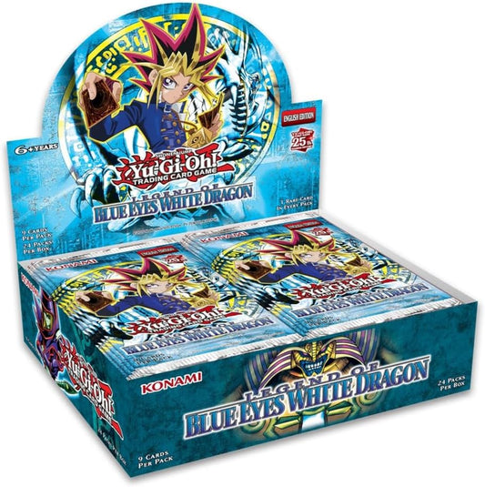 Yugioh - 25th Anniversary - Legend of Blue - Eyes White Dragon Booster Box - GamesLand Canada