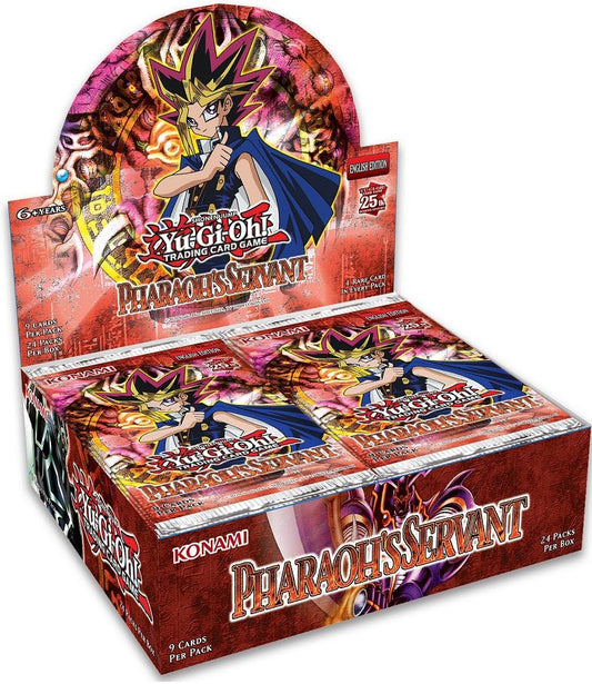 Yugioh - 25th Anniversary - Pharaoh's Servant Booster Box - GamesLand Canada