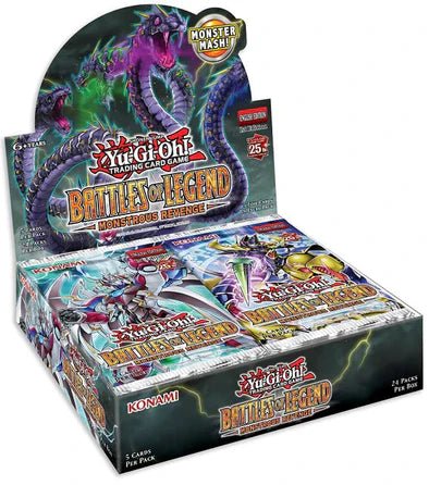 Yugioh - Battles of Legend: Monstrous Revenge Booster Box - 1st Edition - GamesLand Canada