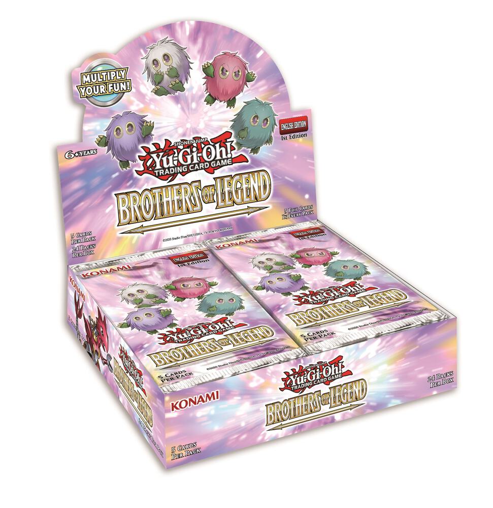 Yugioh - Brothers of Legend Booster Box - 1st Edition - GamesLand Canada
