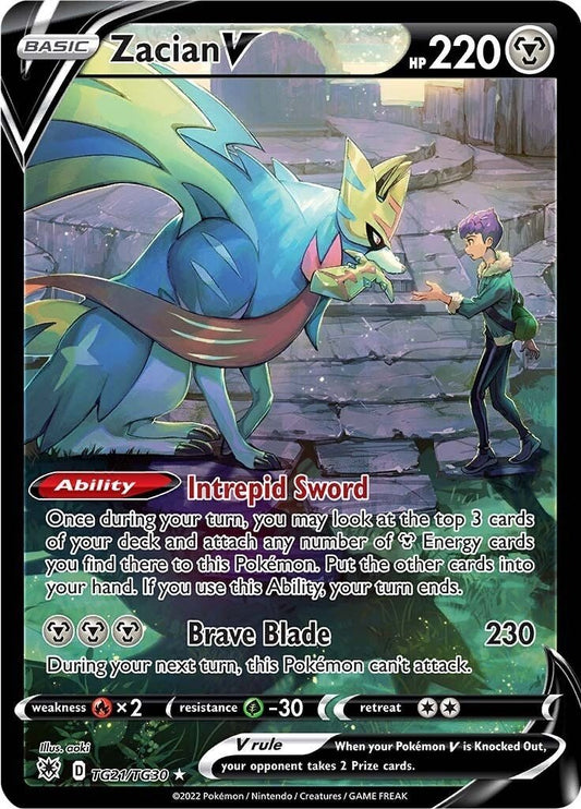 Zacian V (TG21/TG30) (SWSH10:TG) - GamesLand Canada