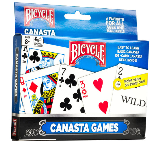 Bicycle Canasta Games Playing Cards