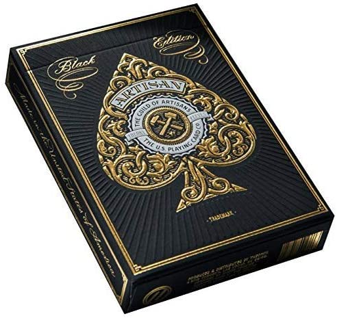 Theory 11 Artisan Playing Cards - Black