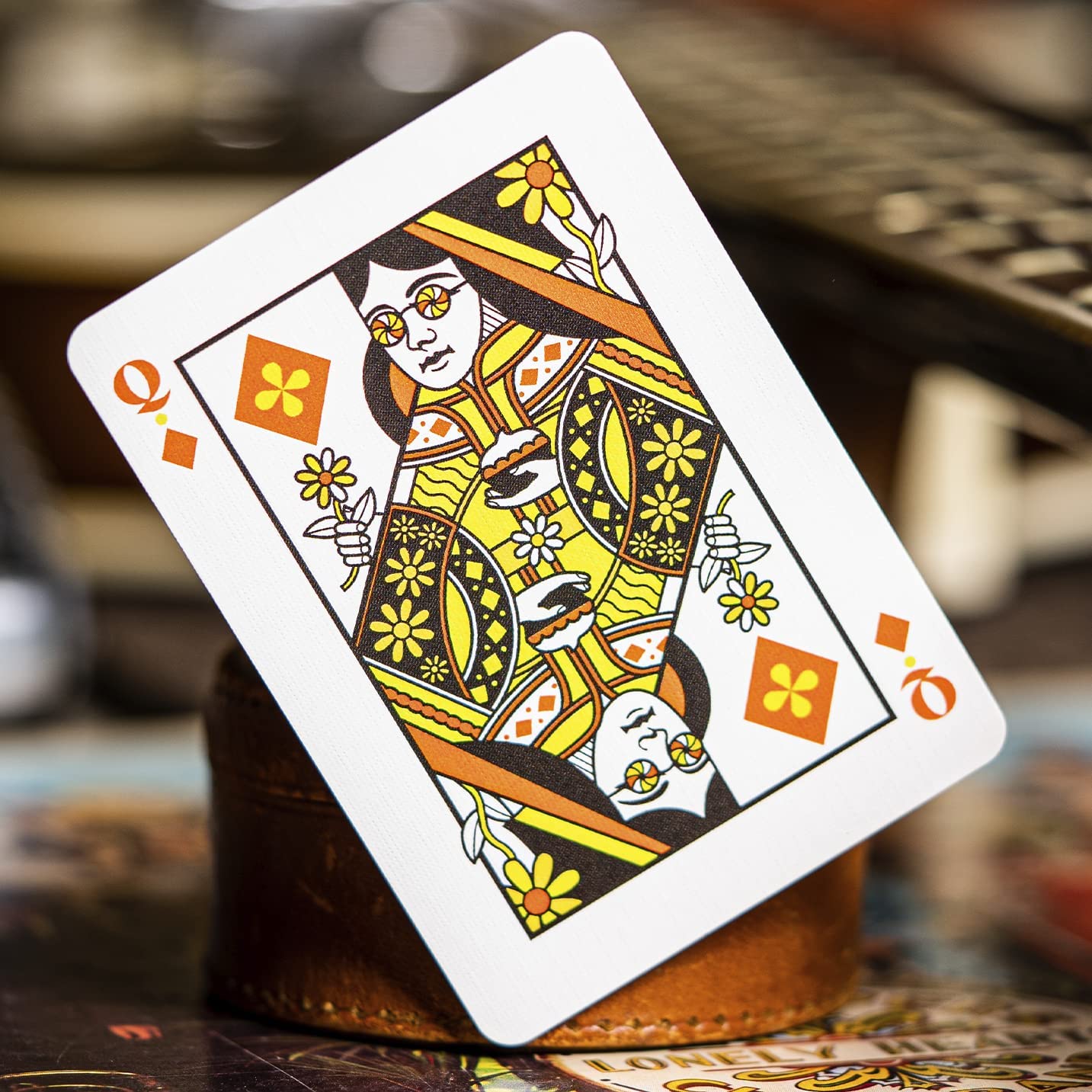Theory 11 Beatles Playing Cards - Pink