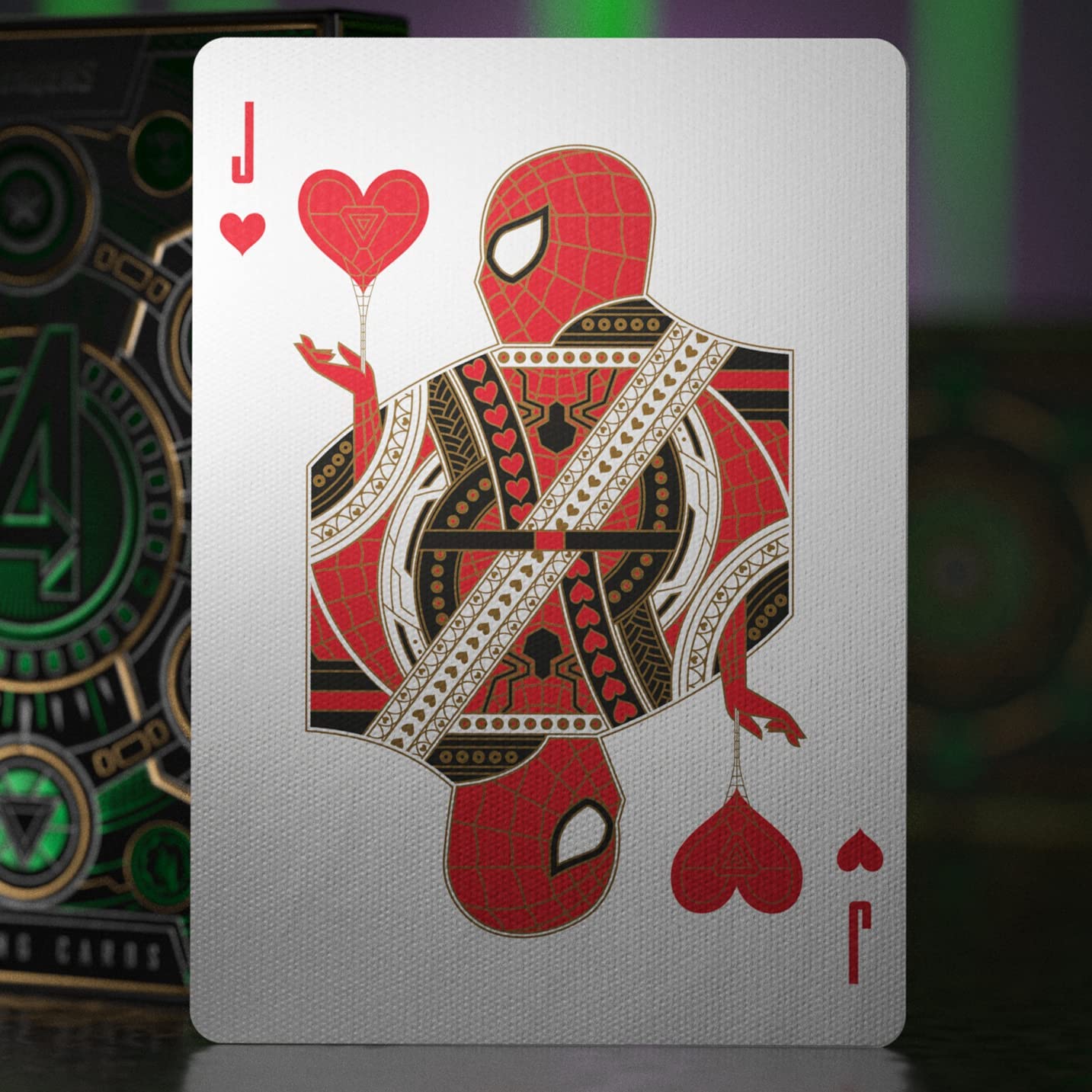 Theory 11 Avengers Playing Cards - Green