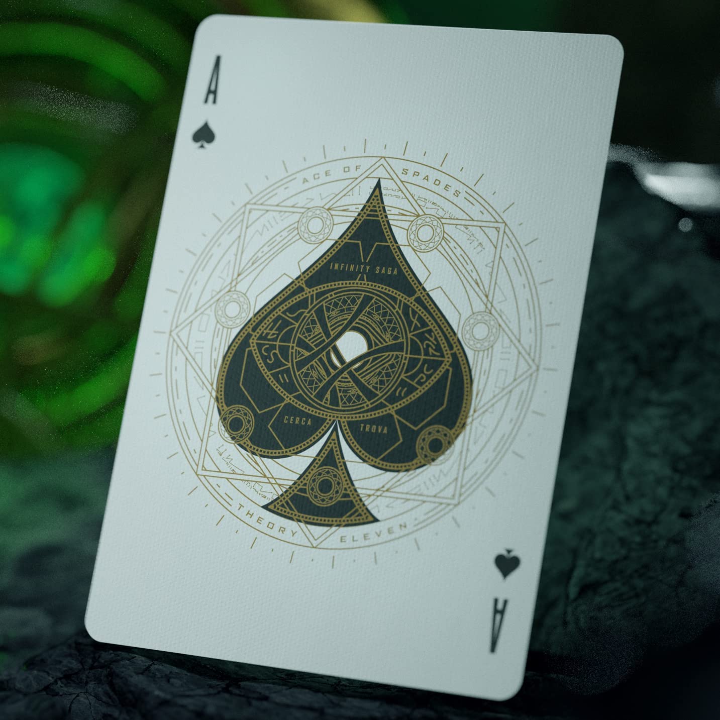 Theory 11 Avengers Playing Cards - Green