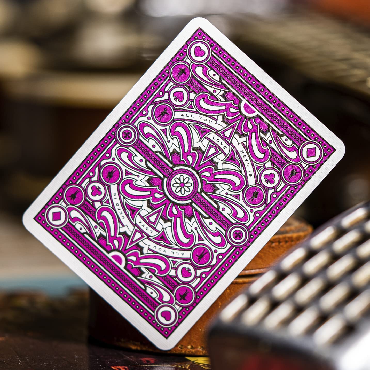 Theory 11 Beatles Playing Cards - Pink