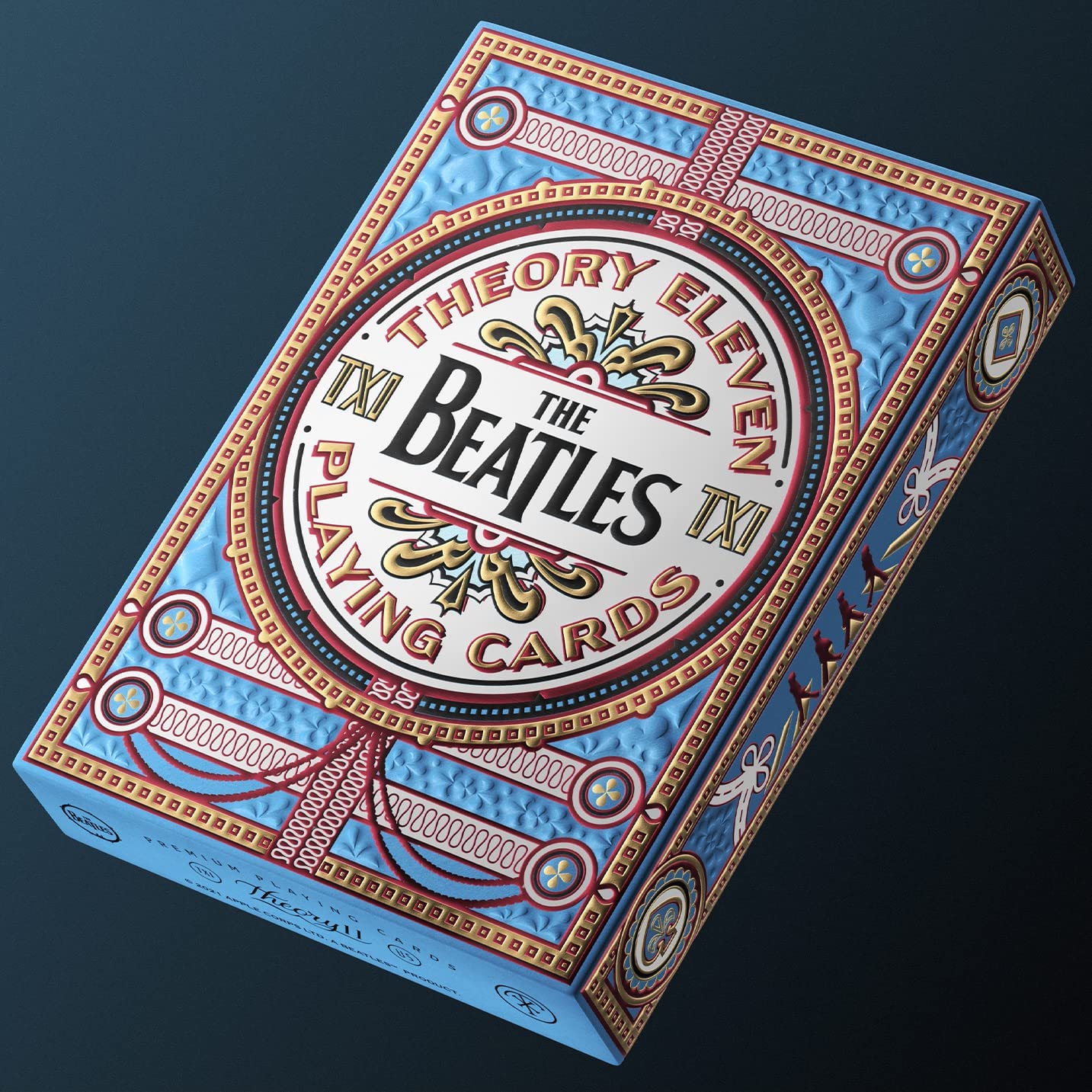 Theory 11 Beatles Playing Cards - Blue