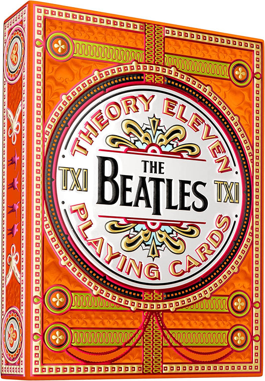 Theory 11 Beatles Playing Cards - Orange