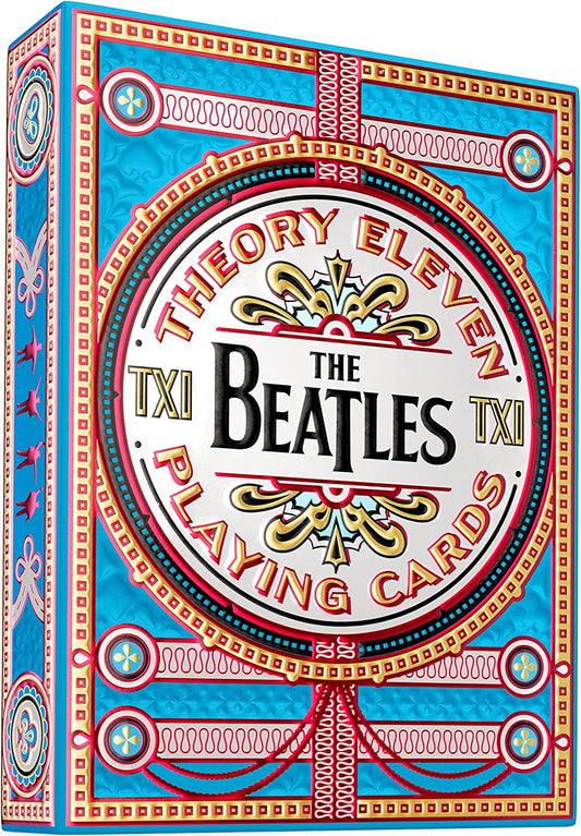 Theory 11 Beatles Playing Cards - Blue