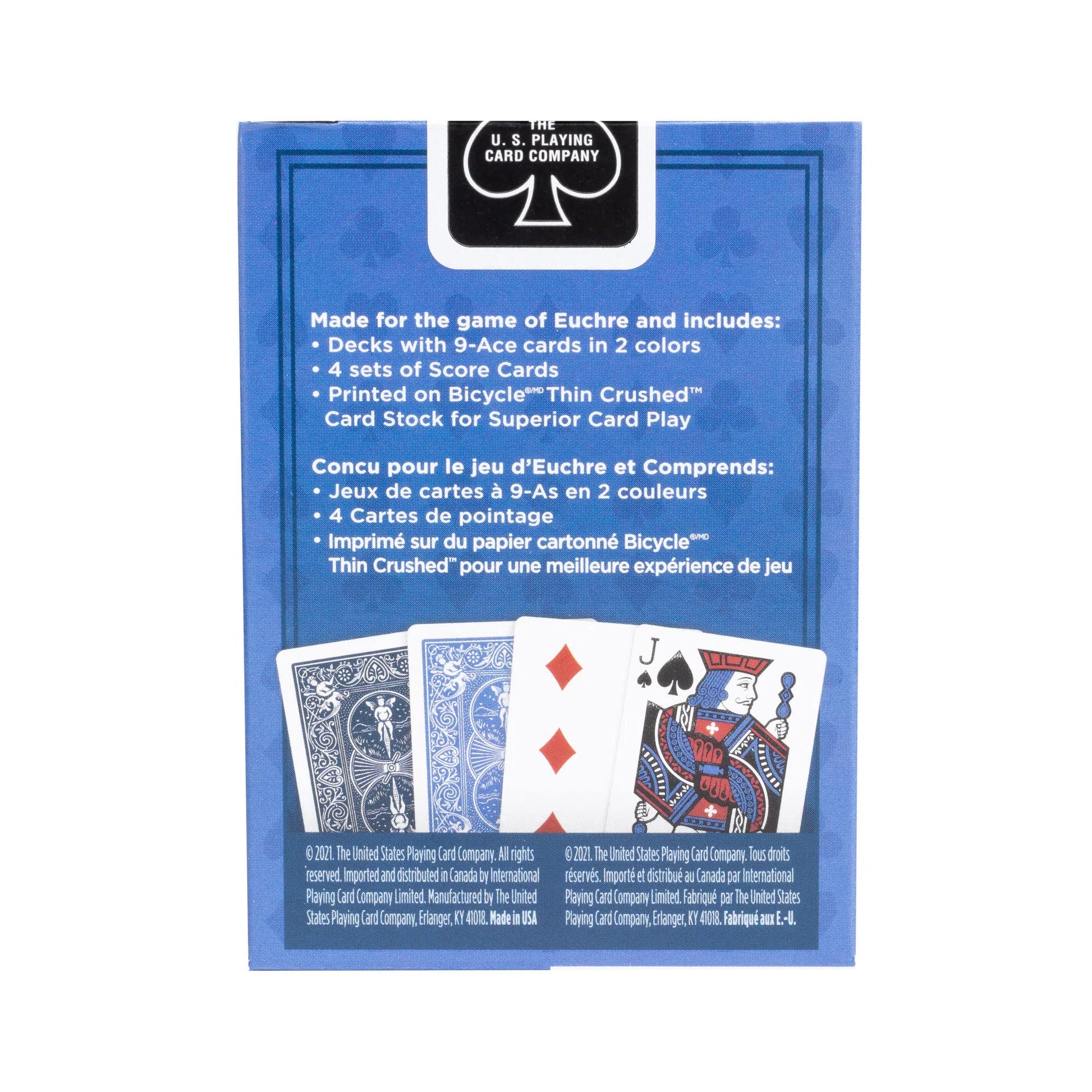 Bicycle Euchre Playing Card - GamesLand Canada