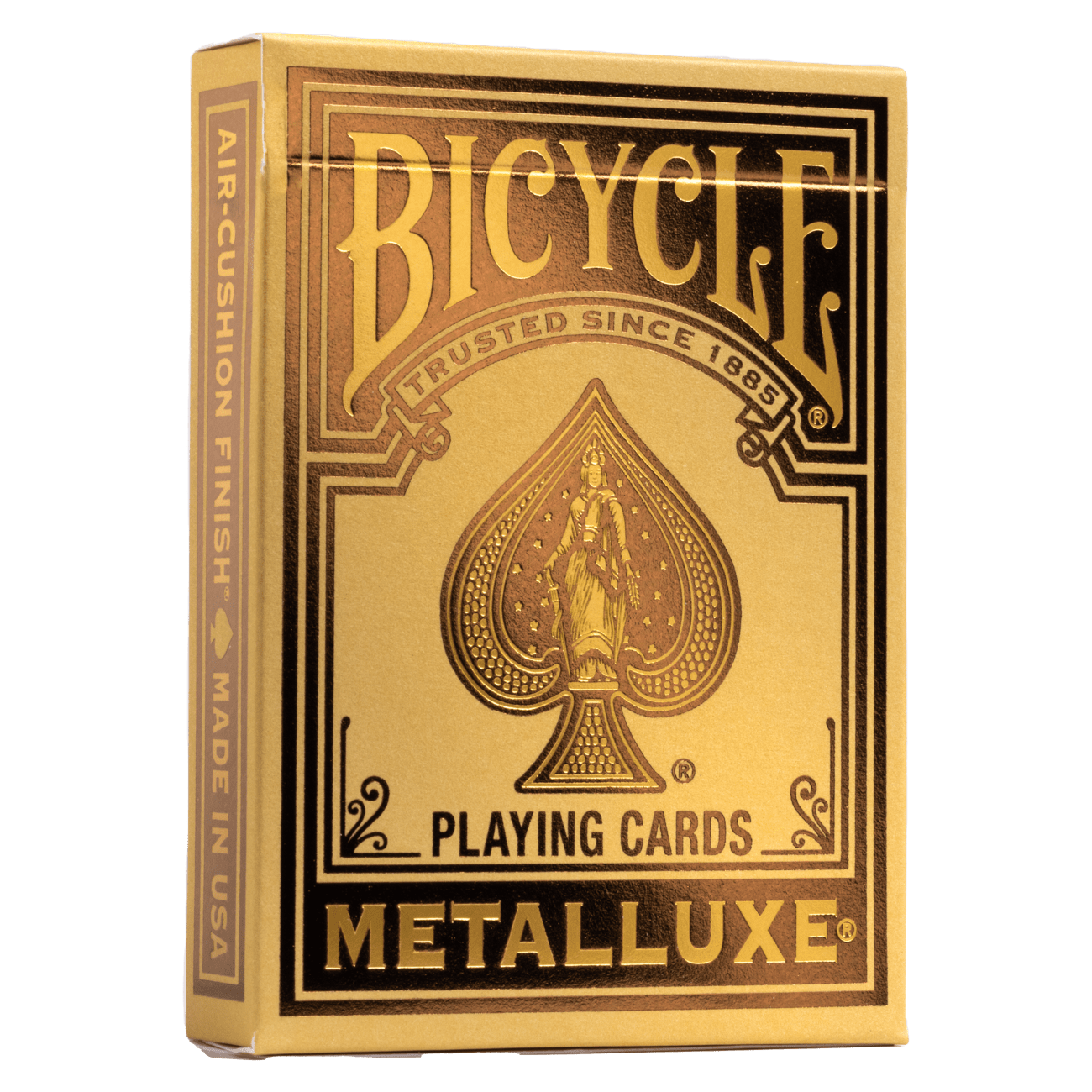 Bicycle Metalluxe Gold Playing Cards - GamesLand Canada