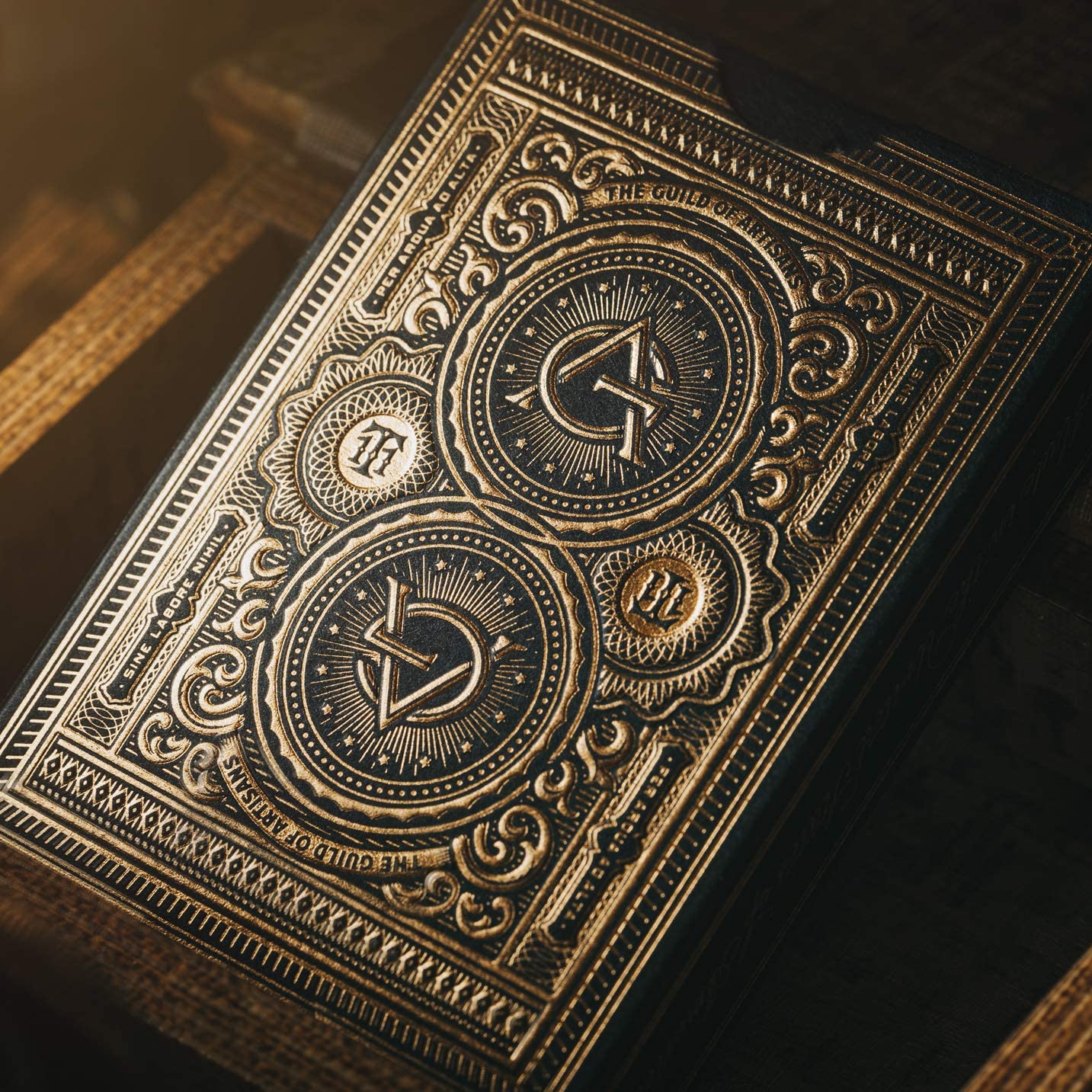 Theory 11 Artisan Playing Cards - Black - GamesLand Canada