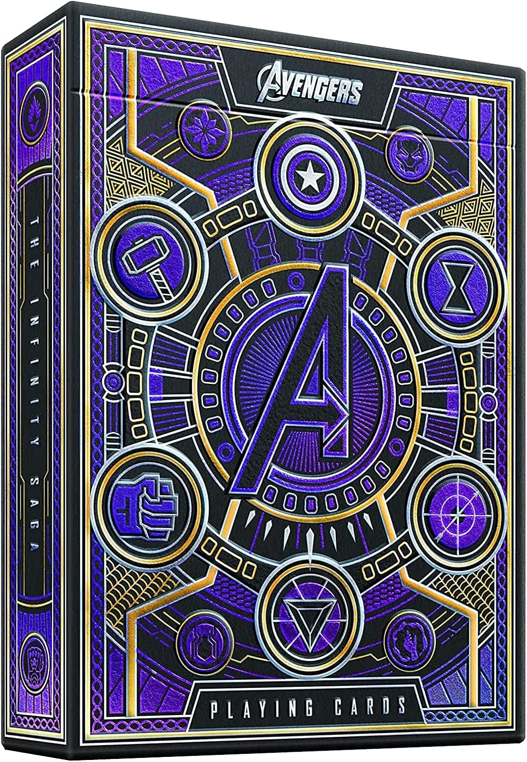 Theory 11 Avengers Playing Cards - Purple - GamesLand Canada